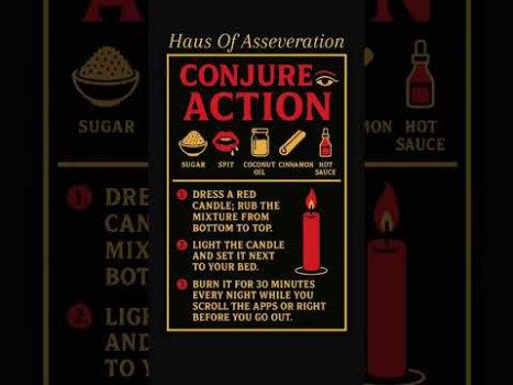Conjure Some Action and Get Cracked! #hoodoo