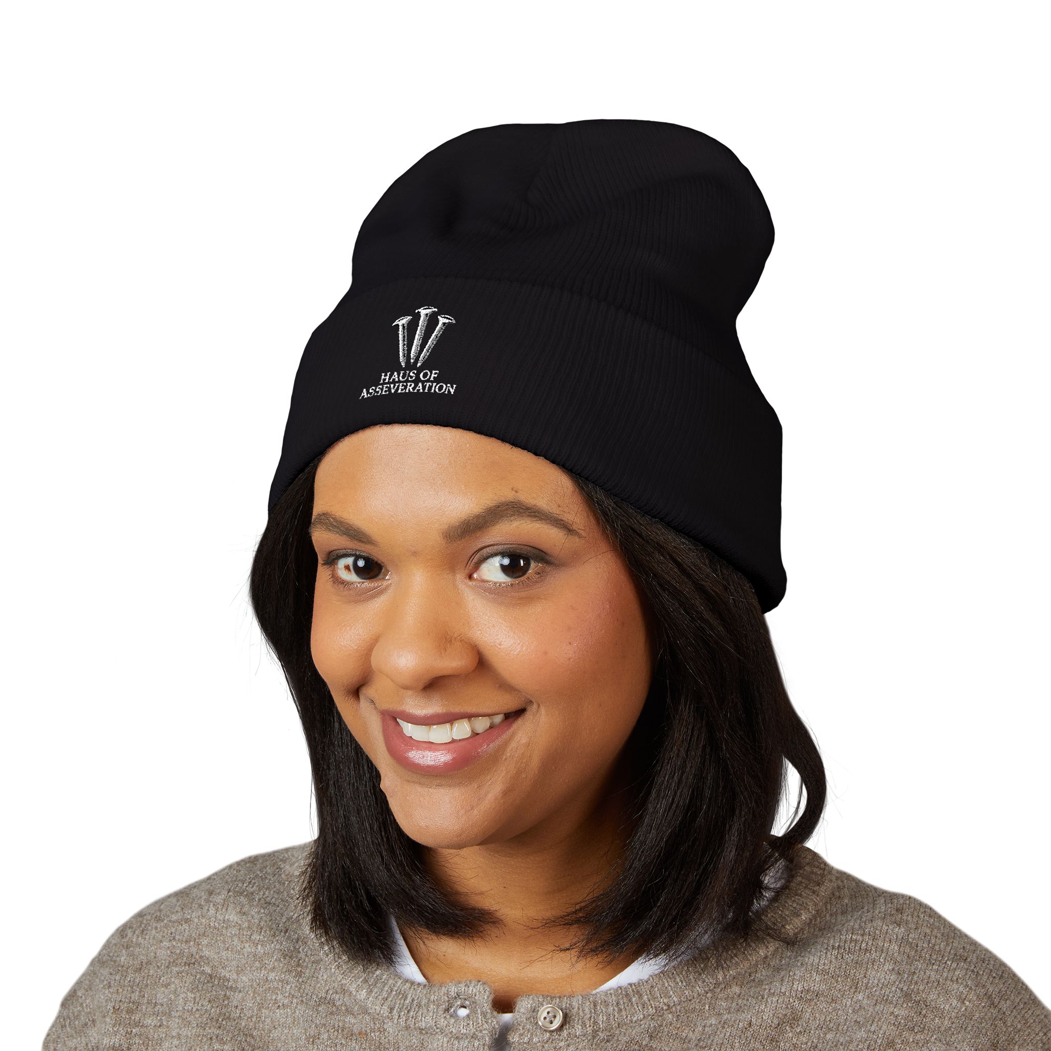 Spikes of Power Beanie - Black - Image 3