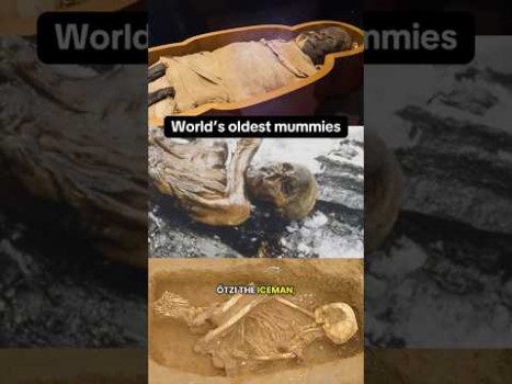 The world’s oldest mummies #mummy #ancient #human