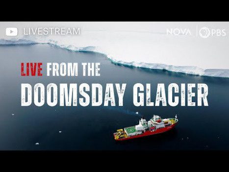 Live from the Doomsday Glacier in Antarctica with Miles O