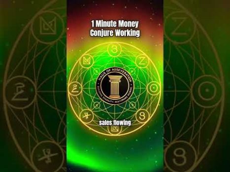 One Minute Money Conjure #hoodoo #conjure re