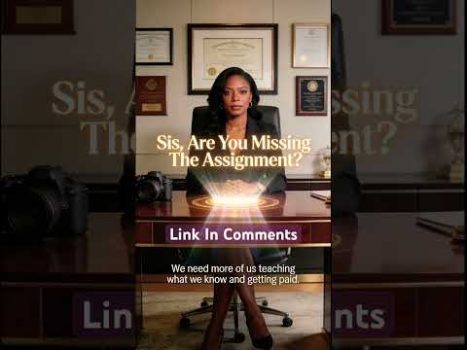 We need more of us teaching what we know and getting paid for our brilliance #blackwoman