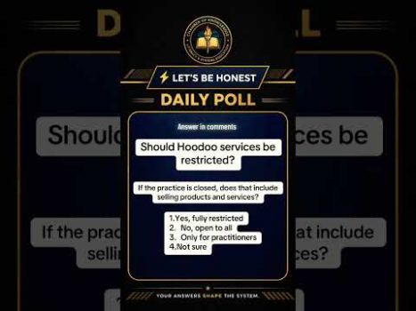Should Hoodoo Practitioners only sell products and services to other FBA? Comment below #hoodoo