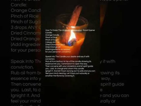 Road Opener Candle Magick #hoodoo #conjure