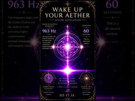 Awaken The #aether (963hz) - Daily Conjure